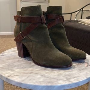 Army Green Booties